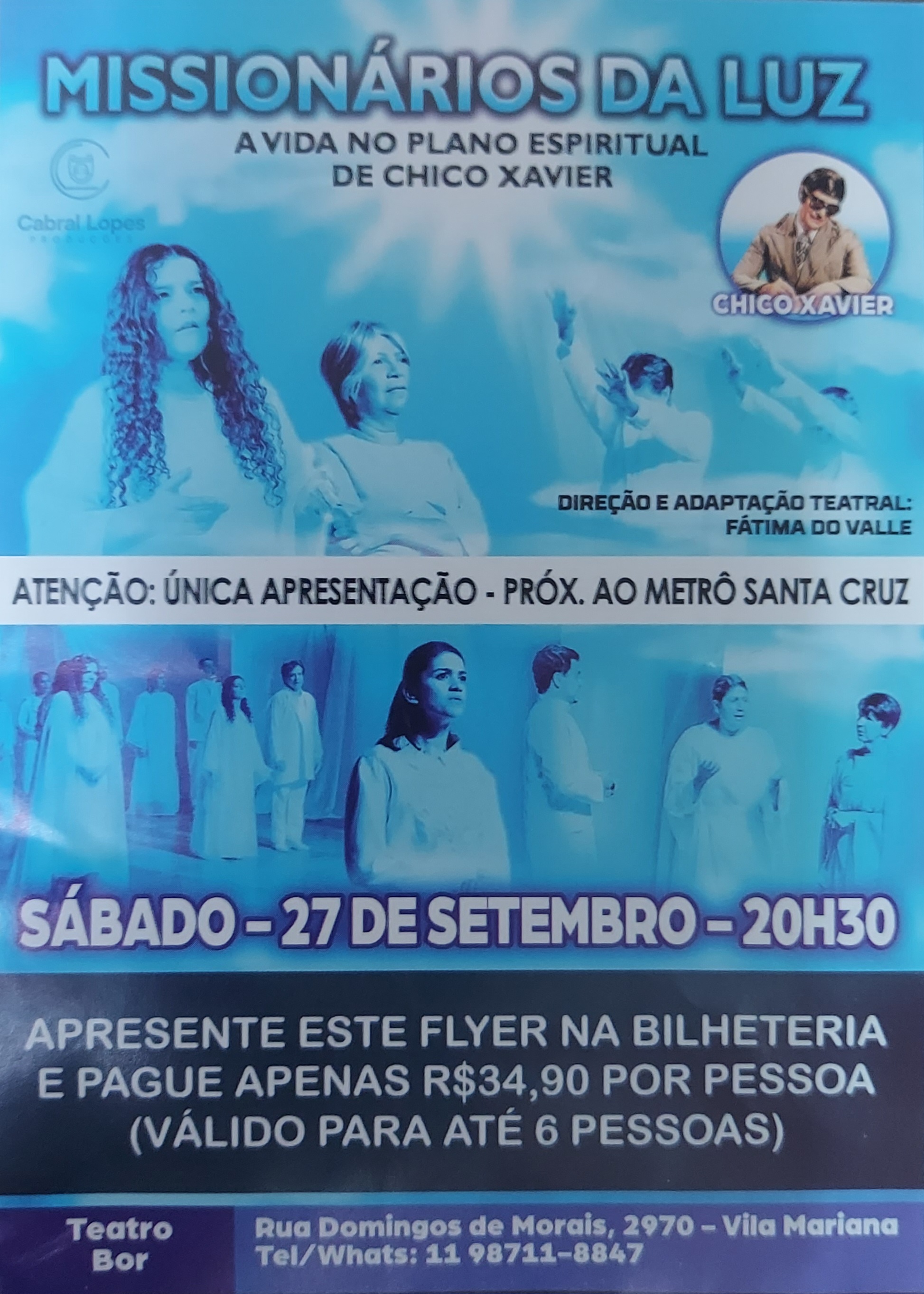 Teatro "MISSIONÁRIOS DA LUZ"
