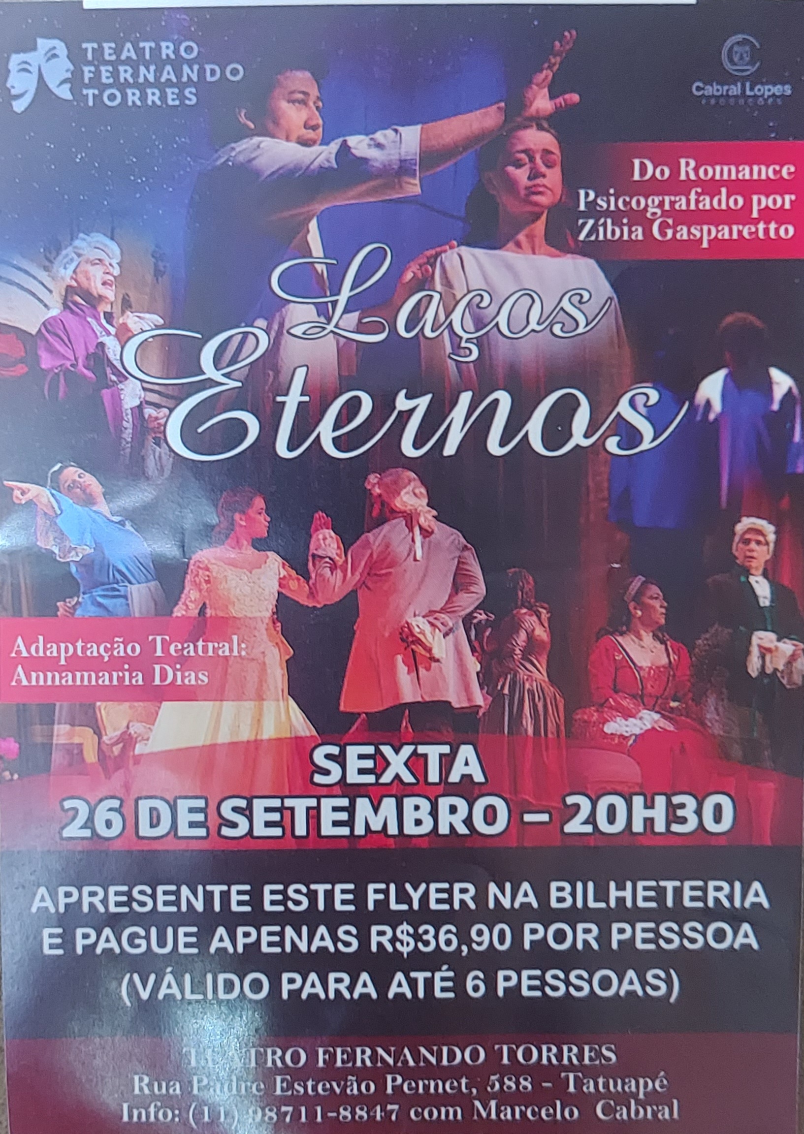 Teatro - "LAÇOS ETERNOS"